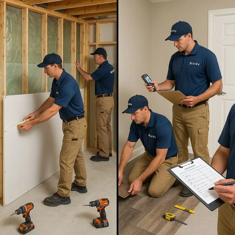 Repairs and Reconstruction process in Ilion, NY